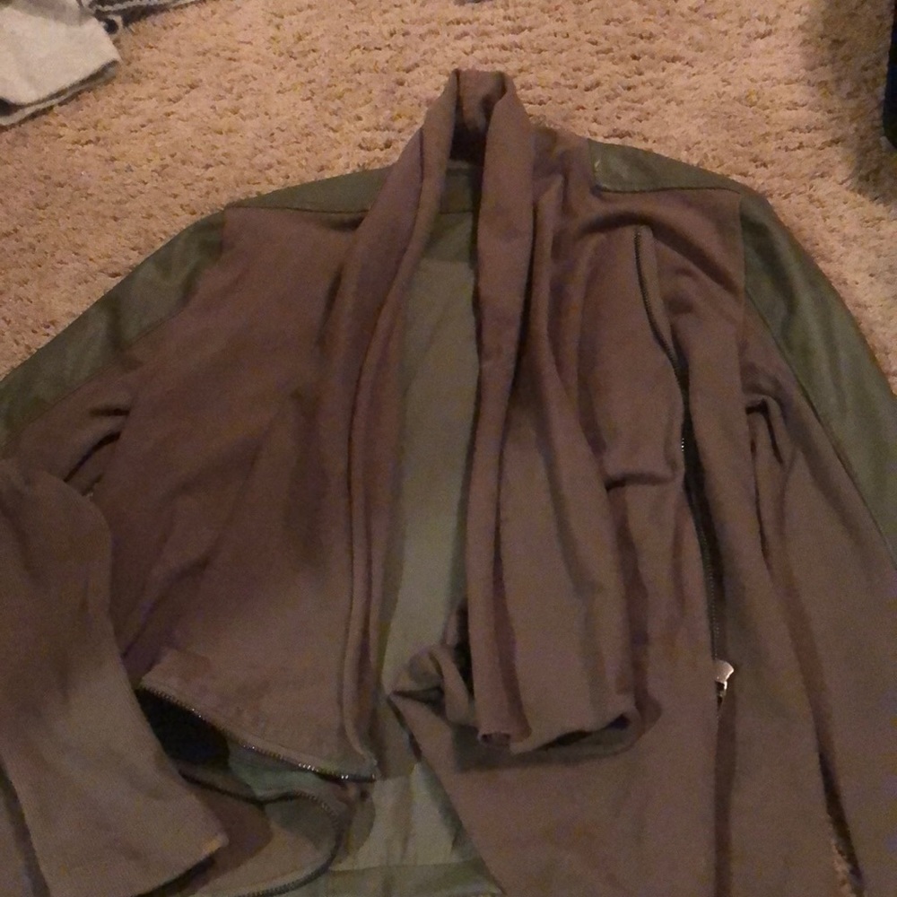 Leather jacket